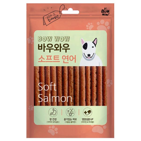 Que bánh thưởng cho chó BOWWOW Soft Salmon