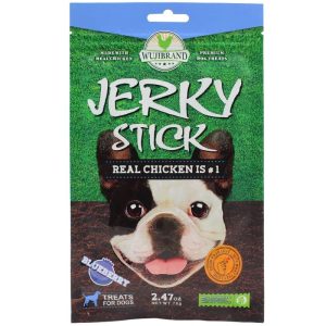 Bánh thưởng cho chó dạng que vị việt quất WUJI Jerky Stick Blueberry Flavor