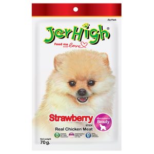 Bánh thưởng cho chó vị dâu tây JERHIGH Strawberry Stick