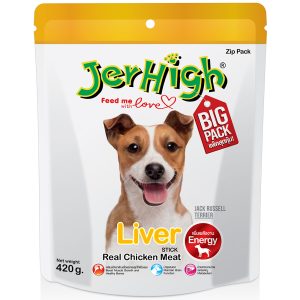 Bánh thưởng cho chó vị gan gà JERHIGH Liver Stick
