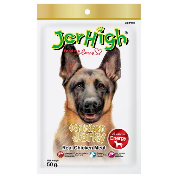 Bánh thưởng cho chó vị thịt gà JERHIGH Chicken Jerky
