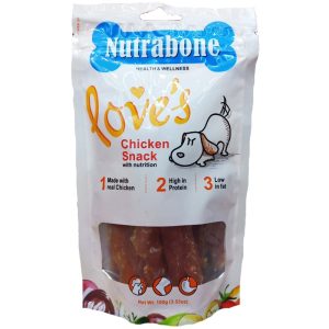 Bánh thưởng cho chó vị thịt gà NUTRABONE Chicken Snack 1