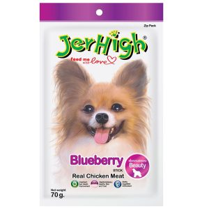 Bánh thưởng cho chó vị việt quất JERHIGH Blueberry Stick