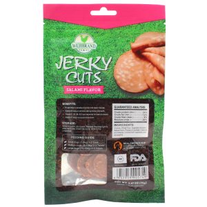 Bánh thưởng cho chó vị xúc xích WUJI Jerky Cuts Salami Flavour