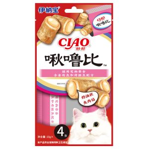 Bánh thưởng cho mèo CIAO vị cá ngừ & cá chép nướng