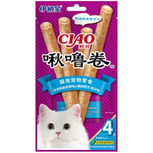 Bánh thưởng cho mèo CIAO vị cá ngừ & ức gà nướng