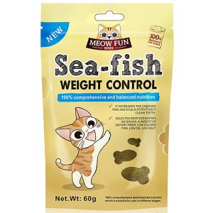 Bánh thưởng cho mèo vị cá biển MEOW FUN Sea-fish