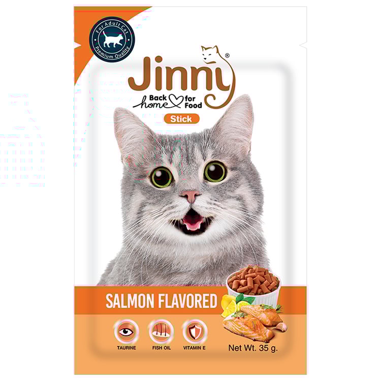 Bánh thưởng cho mèo vị cá hồi JERHIGH Jinny Salmon