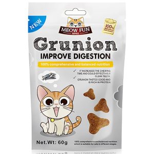 Bánh thưởng cho mèo vị cá MEOW FUN Grunion