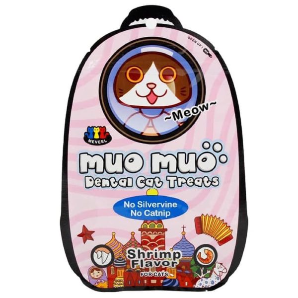 Bánh thưởng cho mèo vị tôm MUO MUO Shrimp Flavor