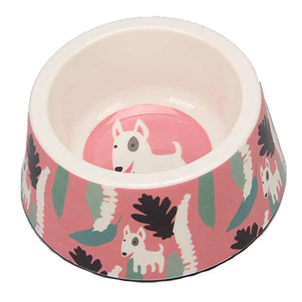 Bát ăn cho chó mèo bằng nhựa tròn BOBO Plastic Bowl 3062