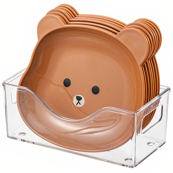 Bát ăn cho chó mèo PAW The Bear Face Bowl