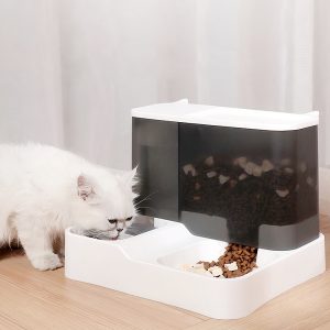 Bộ bát ăn bình nước tự động cho chó mèo PAW Liquid Food Water Feeder