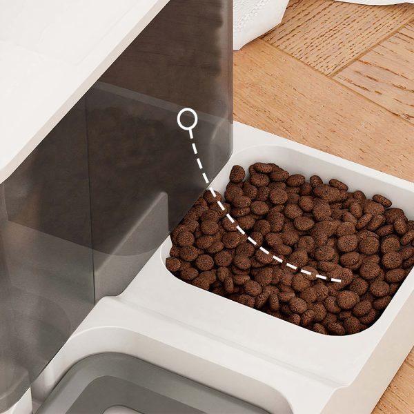 Bộ bát ăn bình nước tự động cho chó mèo PAW Liquid Food Water Feeder