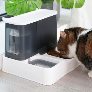 Bộ bát ăn bình nước tự động cho chó mèo PAW Liquid Food Water Feeder