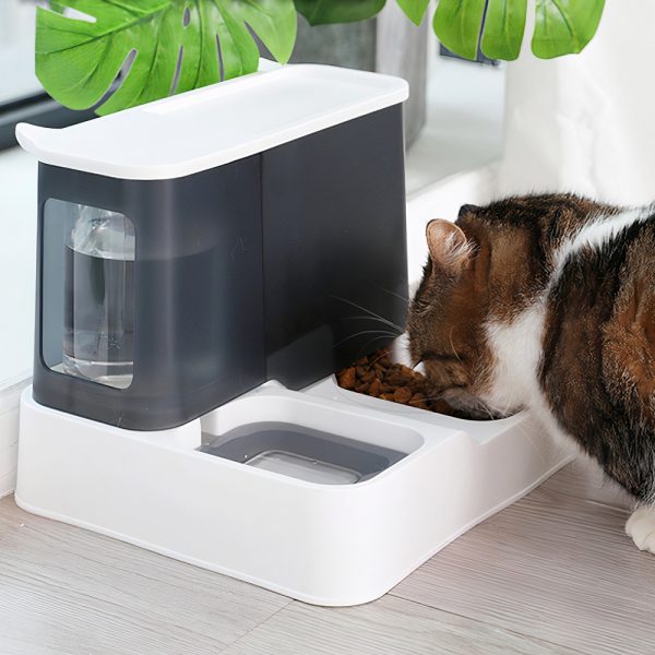 Bộ bát ăn bình nước tự động cho chó mèo PAW Liquid Food Water Feeder