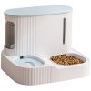 Bộ bát ăn bình nước tự động cho chó mèo PAW Opaque Food Water Feeder