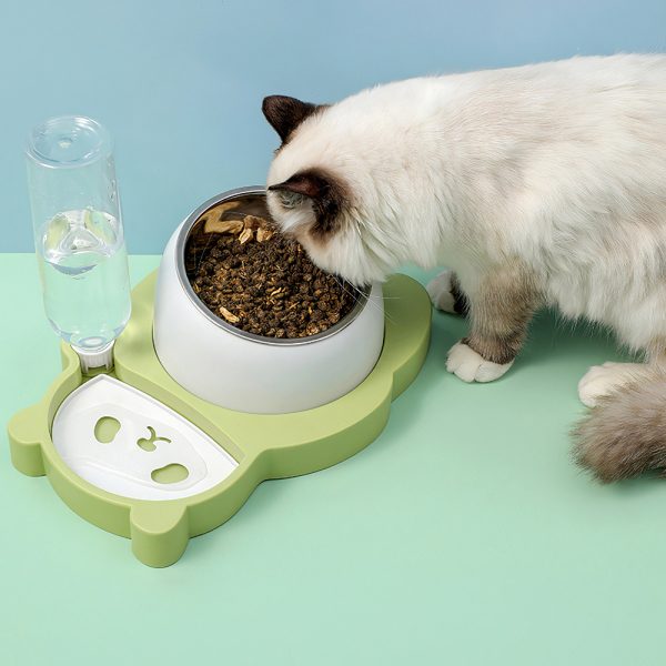 Bộ bát ăn uống cho chó mèo PAW The Panda Bowl
