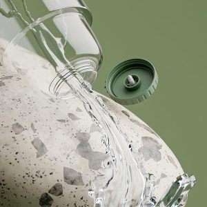 Bộ bát ăn và bình nước treo chuồng chó mèo PAW Hangable Pet Water / Pet Food Feeder