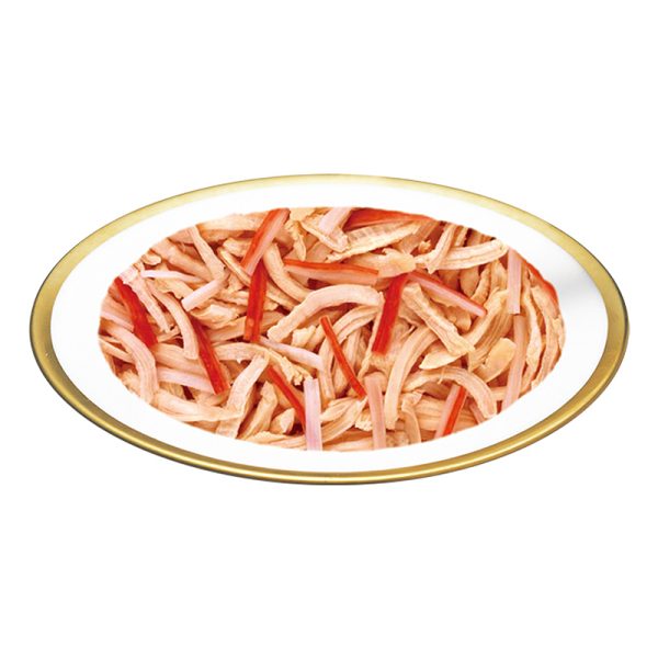 Nước sốt pate cho mèo CIAO vị ức gà và thanh cua