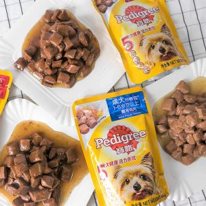 Pate cho chó nước sốt vị thịt gà PEDIGREE Pouch Chicken 2