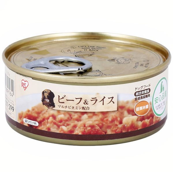 Pate cho chó vị thịt bò trộn cơm IRIS OHYAMA Beef Rice