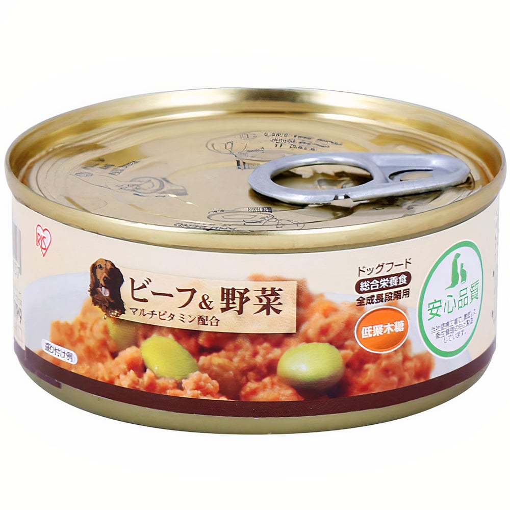 Pate cho chó vị thịt bò trộn rau củ IRIS OHYAMA Chicken Beef Vegetable