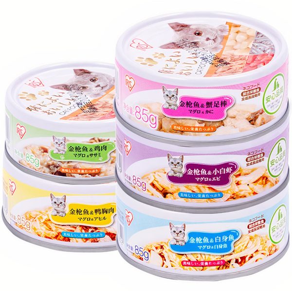Pate cho mèo 5 vị cá ngừ trộn IRIS