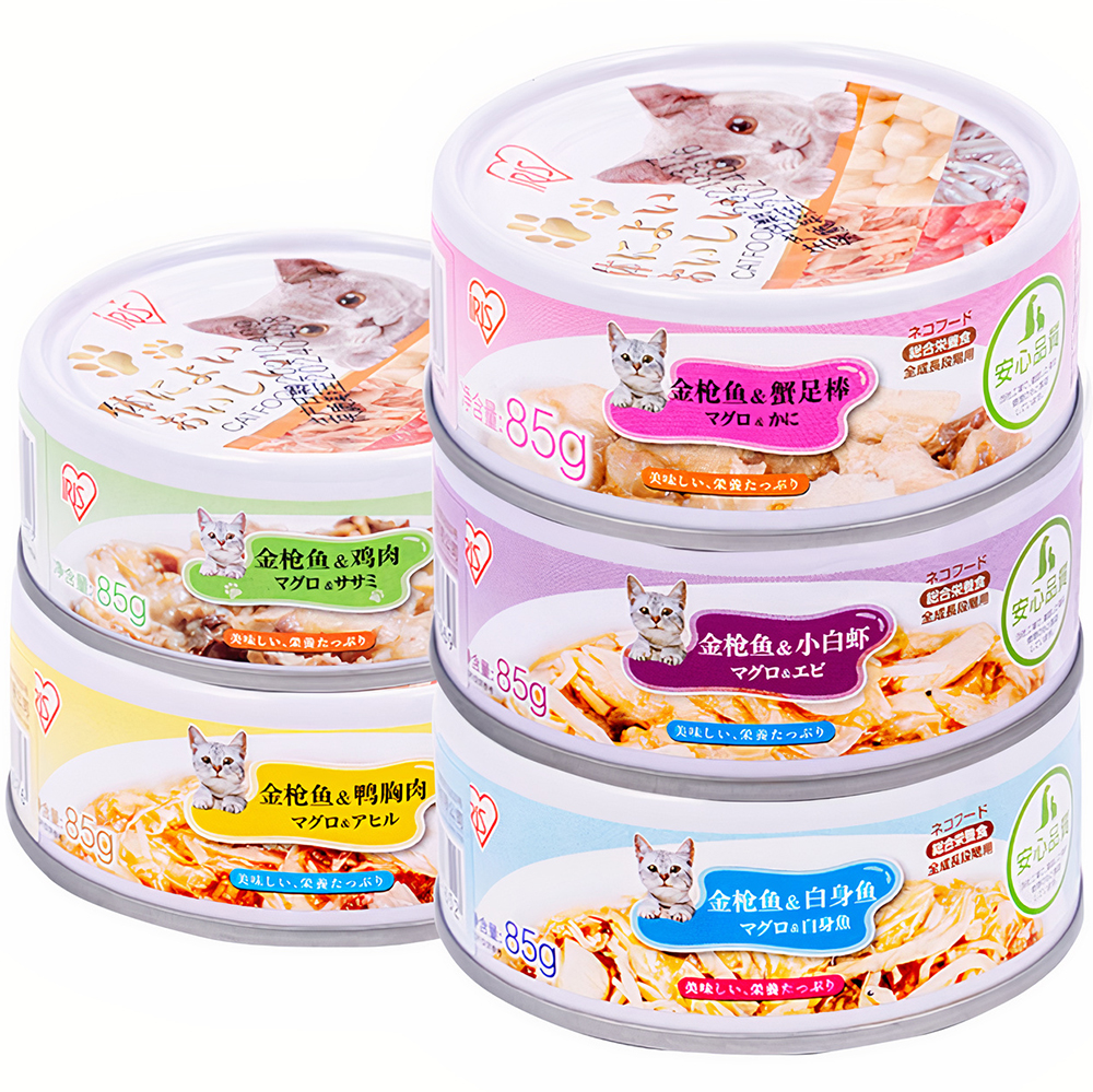 Pate cho mèo 5 vị cá ngừ trộn IRIS