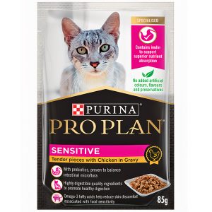 Pate cho mèo kích thích tiêu hóa PURINA PRO PLAN Sensitive