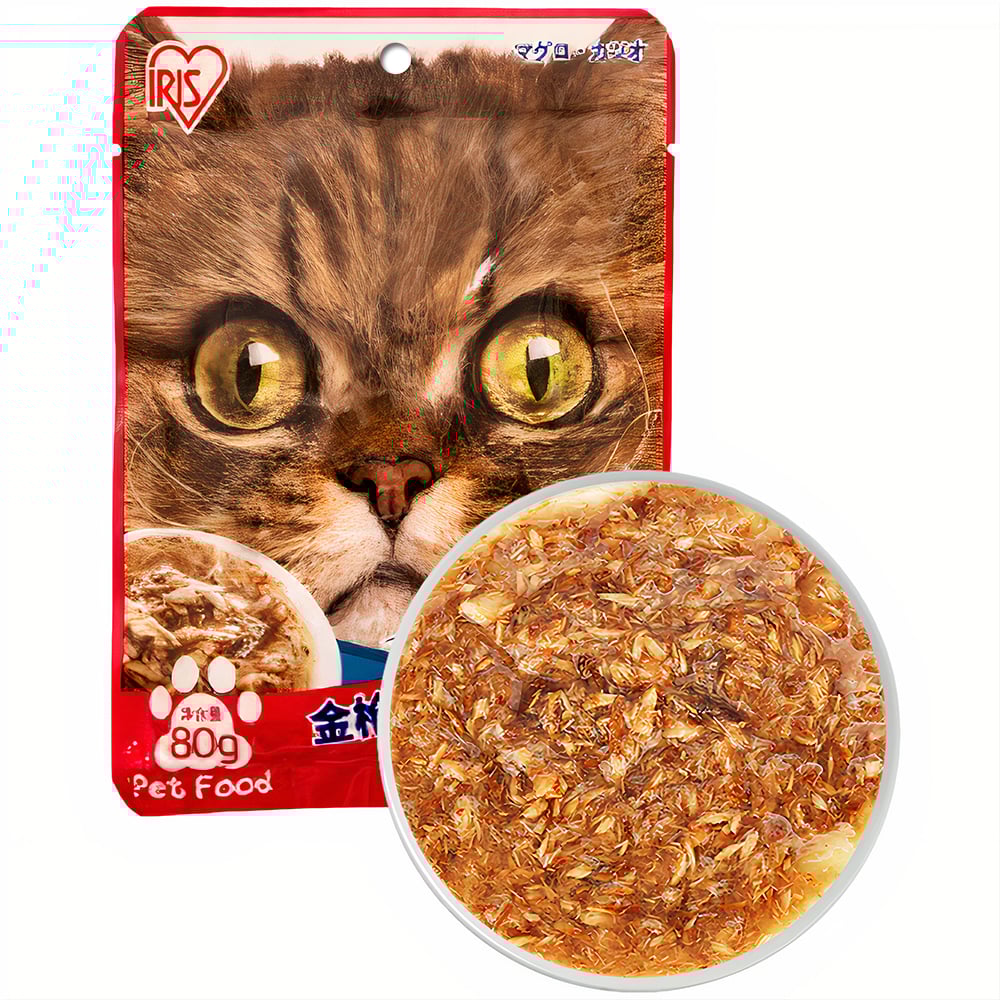 Pate cho mèo vị cá ngừ IRIS OHYAMA Bonito Tuna