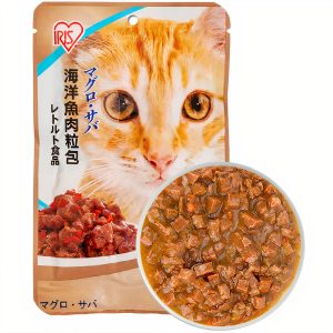 Pate cho mèo vị cá ngừ và cá chub IRIS OHYAMA Tuna Chub