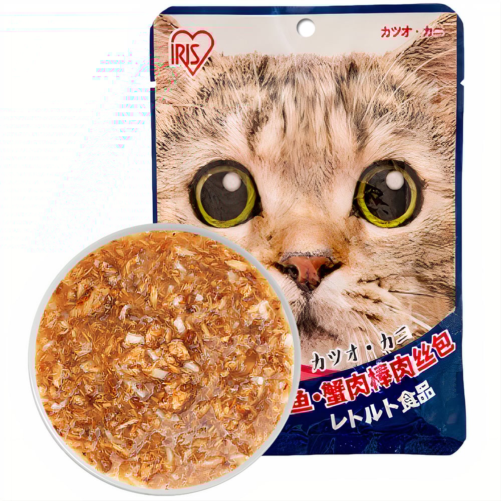 Pate cho mèo vị cá ngừ và thịt gà IRIS OHYAMA Bonito Chicken