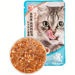 Pate cho mèo vị cá ngừ và thịt gà IRIS OHYAMA Tuna Chicken