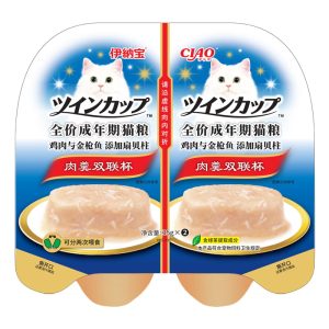 Pate cho mèo vị gà, cá ngừ và sò CIAO Chicken, Tuna & Scallop