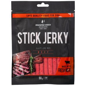 Que bánh thưởng cho chó BOWWOW Stick Jerky Beef