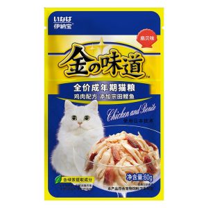 Sốt pate cho mèo CIAO vị ức gà và thịt cá bào nhật