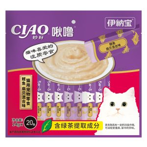 Súp thưởng cho mèo CIAO Bonito & Scallop vị cá ngừ và ngao sò
