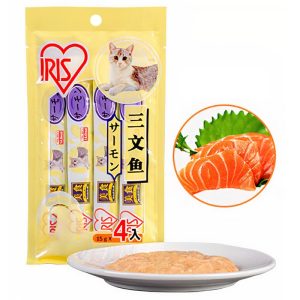 Súp thưởng cho mèo vị cá hồi IRIS OHYAMA Salmon Soup