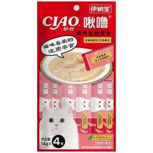 Súp thưởng cho mèo vị cá ngừ cá hồi CIAO Tuna & Salmon