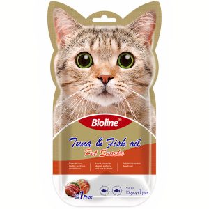 Súp thưởng cho mèo vị cá ngừ dầu cá BIOLINE Tuna Fish Oil
