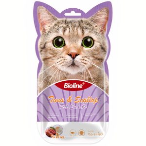 Súp thưởng cho mèo vị cá ngừ sò điệp BIOLINE Tuna Scallop