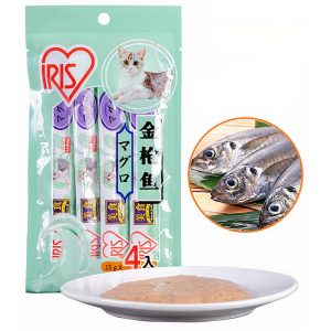 Súp thưởng cho mèo vị cá thu IRIS OHYAMA Bonito Soup