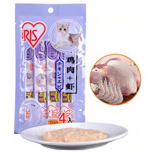 Súp thưởng cho mèo vị gà và tôm IRIS OHYAMA Chicken Shrimp Soup