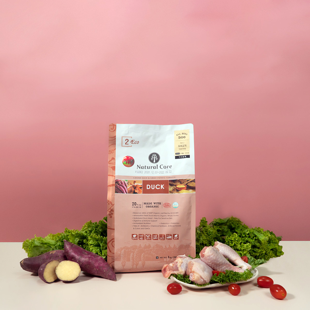 Thức ăn cho chó hữu cơ NATURAL CORE Duck Potato Organic