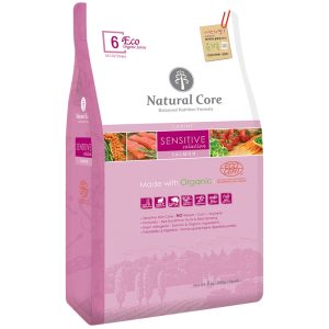 Thức ăn cho chó hữu cơ NATURAL CORE Sensitive Salmon Organic