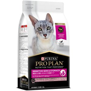 Thức ăn cho mèo vị cá hồi cá ngừ PURINA PRO PLAN Sensitive Skin Stomach