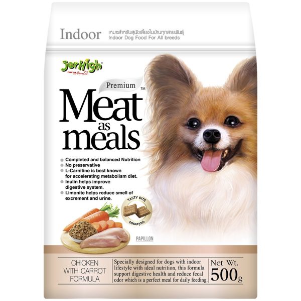 Thức ăn hạt mềm cho chó vị thịt gà cà rốt JERHIGH Meat as Meals Chicken With Carrot Formula