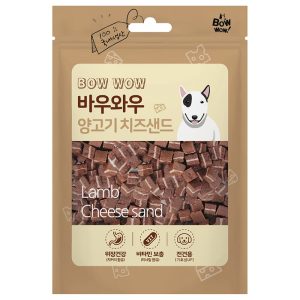 Viên bánh thưởng cho chó BOWWOW Lamb Cheese Sand