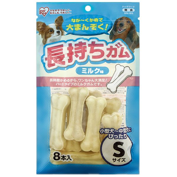 Xương canxi da bò cho chó vị sữa IRIS OHYAMA GN8S